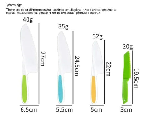 Children's Plastic Kitchen Tools Set WEM Support (www.WEM.support)