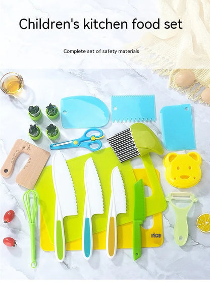 Children's Plastic Kitchen Tools Set WEM Support (www.WEM.support)