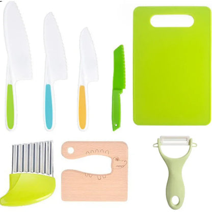 Children's Plastic Kitchen Tools Set WEM Support (www.WEM.support)