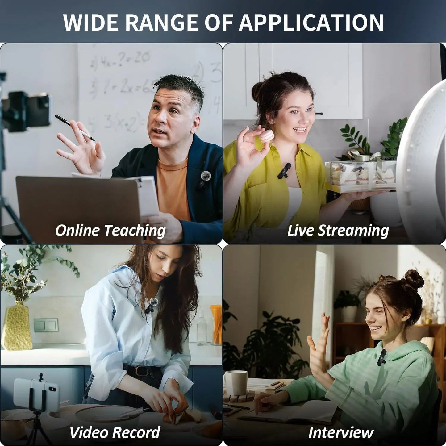 Rechargeable Wireless Microphone WEM Support (www.WEM.support)