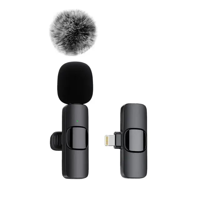 Wireless Lavalier Microphone Portable Solution For Mobile Recording WEM Support (www.WEM.support)