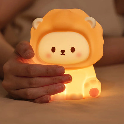 Lion Silicone Night Lamp WEM Support (www.WEM.support)