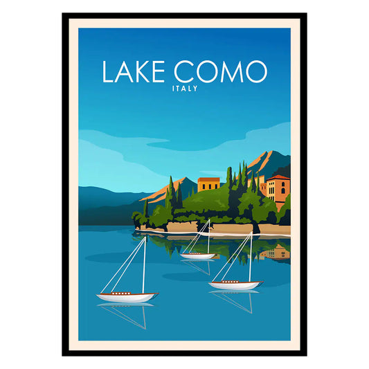Lake Como Poster WEM Support (www.WEM.support)