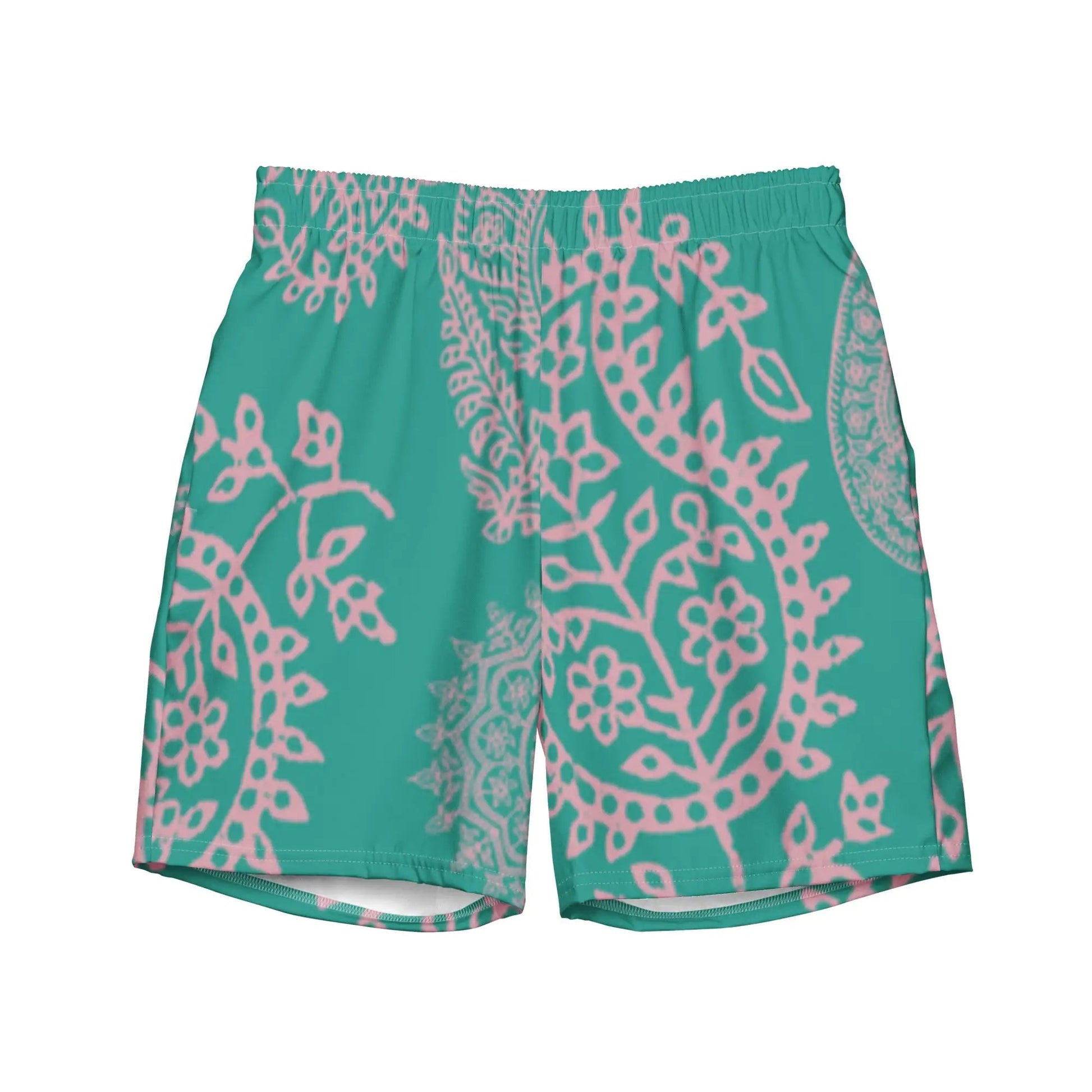 Men's Ancient Mediterranean Board Shorts WEM Support (www.WEM.support)