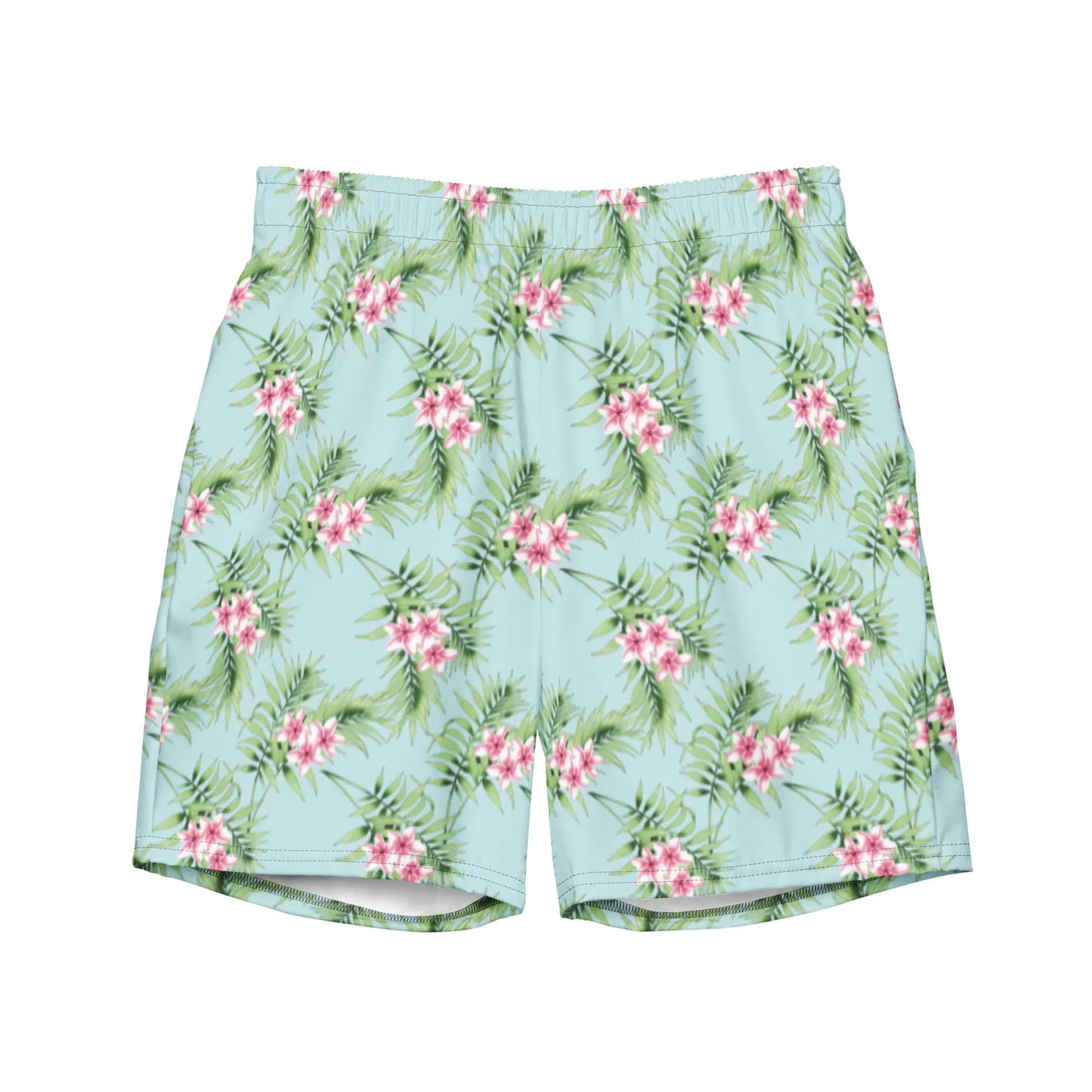 Men's Floral Island Board Shorts WEM Support (www.WEM.support)