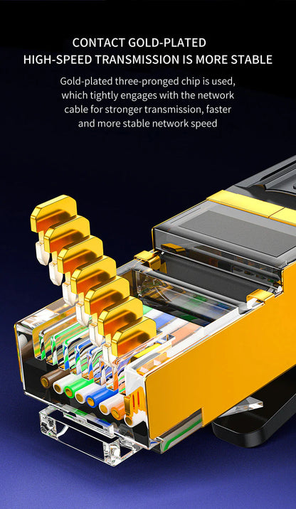 Cat 8 Ethernet RJ45 Cable Super Speed 40Gbps Patch LAN Network Gold Plated Lot WEM Support (www.WEM.support)