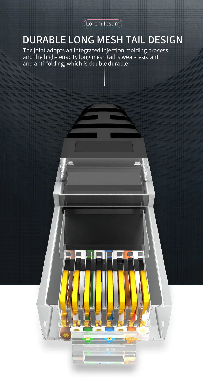 Cat 8 Ethernet RJ45 Cable Super Speed 40Gbps Patch LAN Network Gold Plated Lot WEM Support (www.WEM.support)