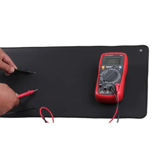 Conductive Leather Yoga Mat WEM Support (www.WEM.support)