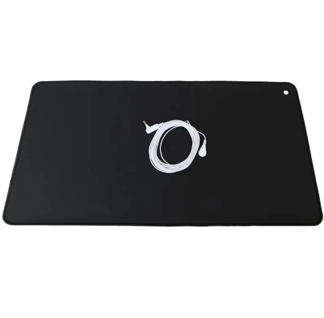 Conductive Leather Yoga Mat WEM Support (www.WEM.support)