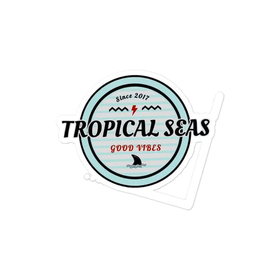Retro Tropical Seas stickers WEM Support (www.WEM.support)
