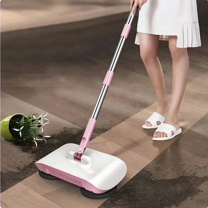 All-in-One Hand Push Sweeper & Mop WEM Support (www.WEM.support)