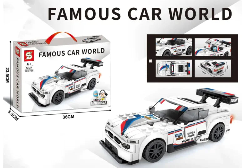 Car Building Blocks Toy WEM Support (www.WEM.support)