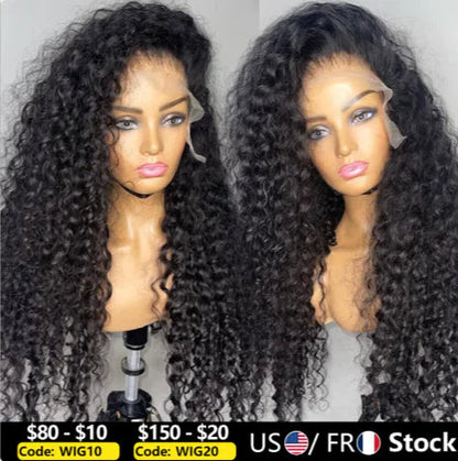 LuxeWave T-Part Deep Wave Human Hair Wig WEM Support (www.WEM.support)
