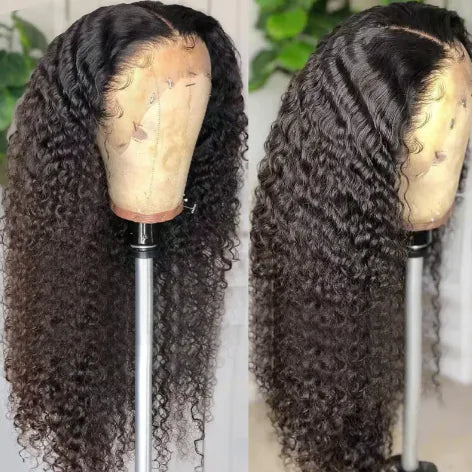 LuxeWave T-Part Deep Wave Human Hair Wig WEM Support (www.WEM.support)