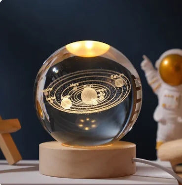 3D Inner Carving Luminous Crystal Ball Night Lamp: WEM Support (www.WEM.support)