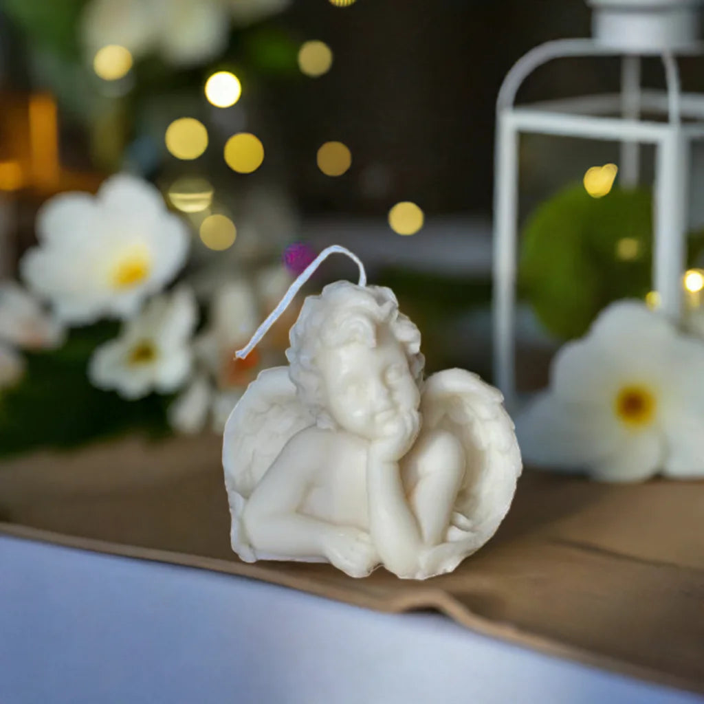 Angel Handmade Soy Wax Candle WEM Support (www.WEM.support)