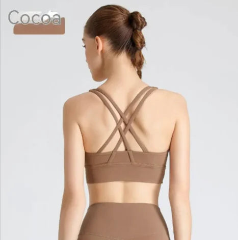 SculptFit Women's Cross-Back Fitness Vest WEM Support (www.WEM.support)