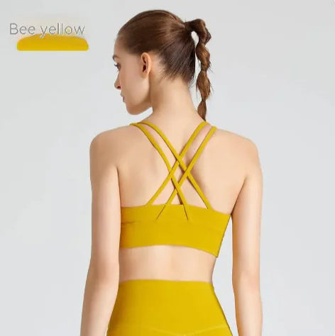 SculptFit Women's Cross-Back Fitness Vest WEM Support (www.WEM.support)