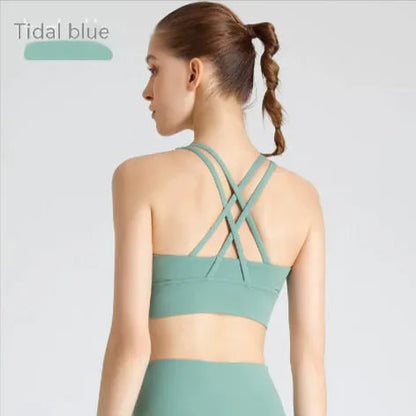 SculptFit Women's Cross-Back Fitness Vest WEM Support (www.WEM.support)