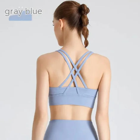 SculptFit Women's Cross-Back Fitness Vest WEM Support (www.WEM.support)