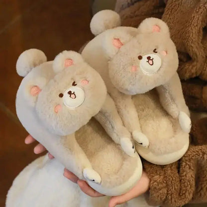 Female Winter Household Indoor Cotton Slippers WEM Support (www.WEM.support)