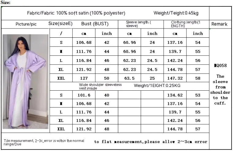 Rhinestone Dress Fashion Satin Soft Shawl Waist-tight Robe WEM Support (www.WEM.support)