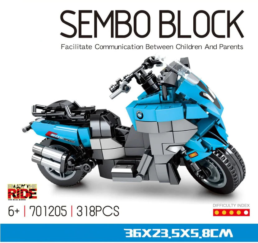 Motorcycle Model Educational Toy WEM Support (www.WEM.support)