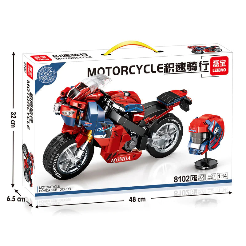 Motorcycle Model Educational Toy WEM Support (www.WEM.support)
