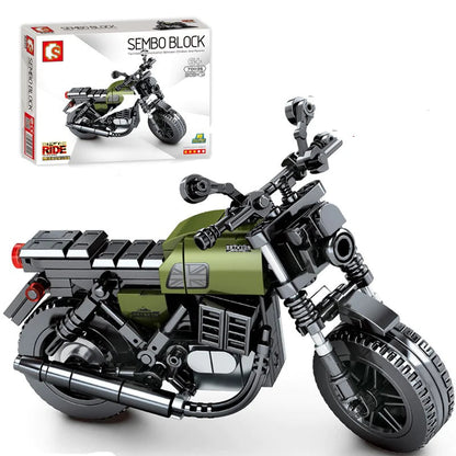 Motorcycle Model Educational Toy WEM Support (www.WEM.support)