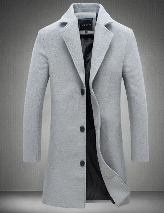 Elegant Men's Wool Jacket WEM Support (www.WEM.support)