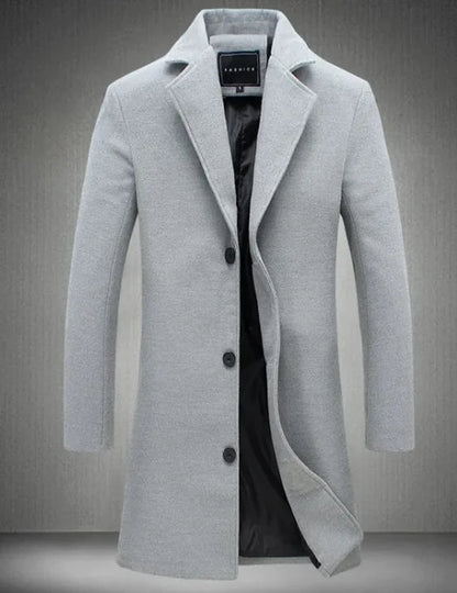 Elegant Men's Wool Jacket WEM Support (www.WEM.support)