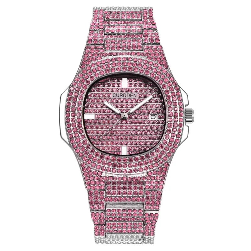 ICE-Out Bling Diamond Luxury Watch WEM Support (www.WEM.support)