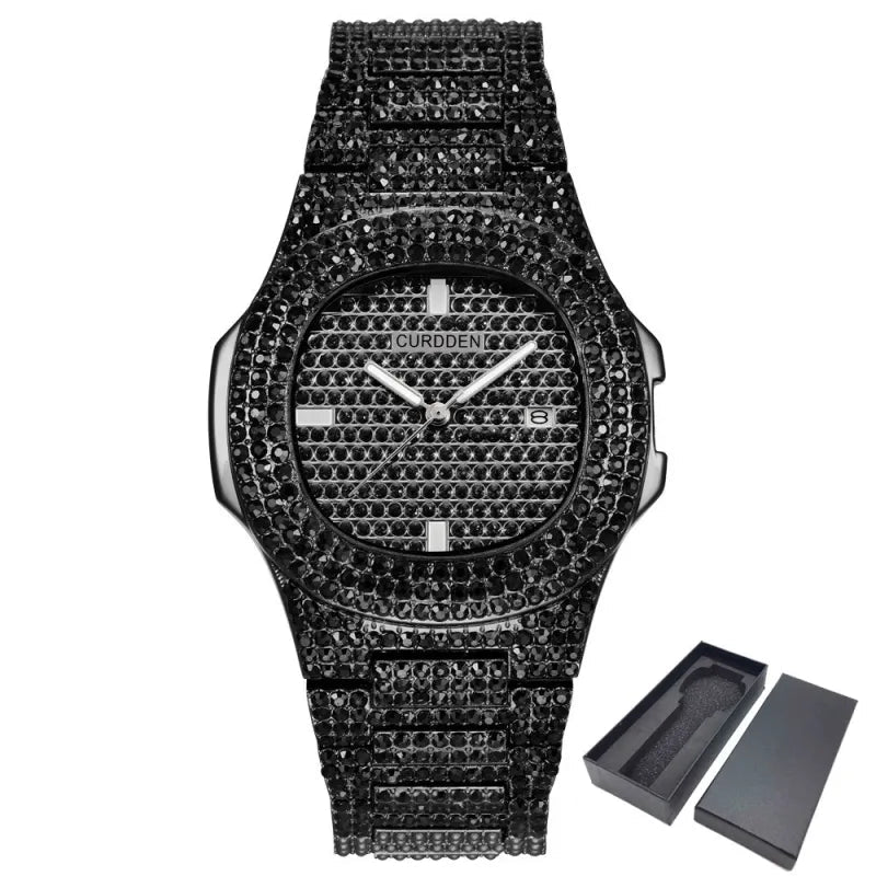 ICE-Out Bling Diamond Luxury Watch WEM Support (www.WEM.support)