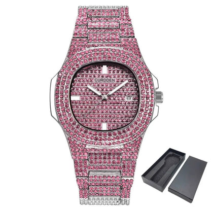 ICE-Out Bling Diamond Luxury Watch WEM Support (www.WEM.support)