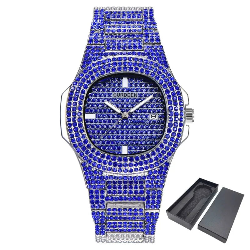 ICE-Out Bling Diamond Luxury Watch WEM Support (www.WEM.support)