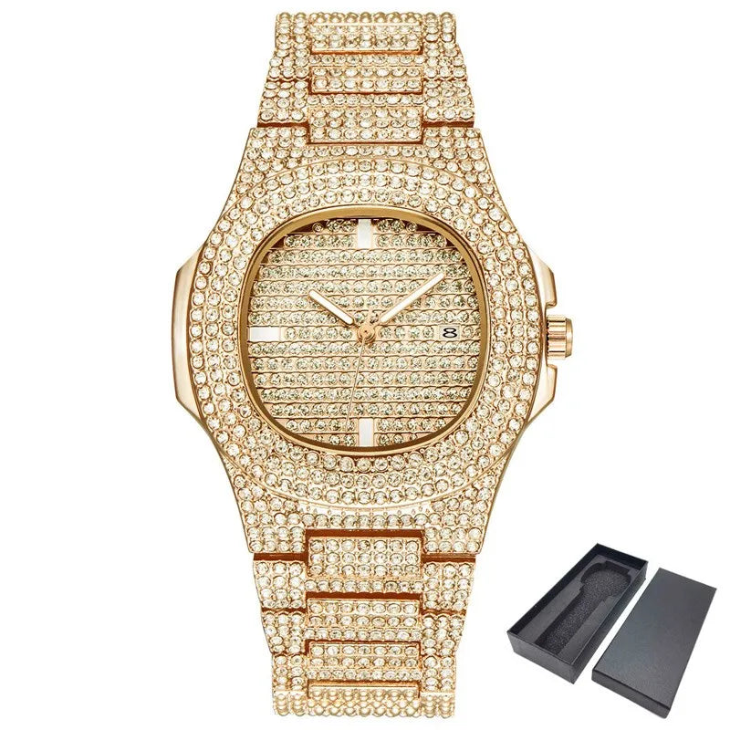 ICE-Out Bling Diamond Luxury Watch WEM Support (www.WEM.support)