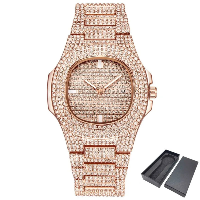 ICE-Out Bling Diamond Luxury Watch WEM Support (www.WEM.support)