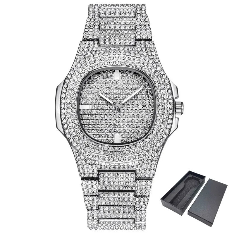 ICE-Out Bling Diamond Luxury Watch WEM Support (www.WEM.support)
