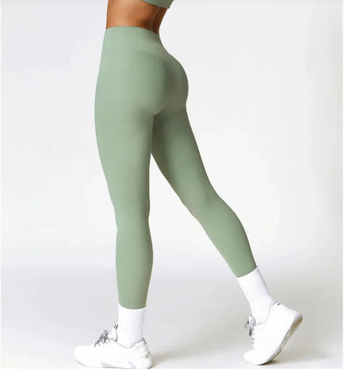 High-Waist Yoga Pants WEM Support (www.WEM.support)