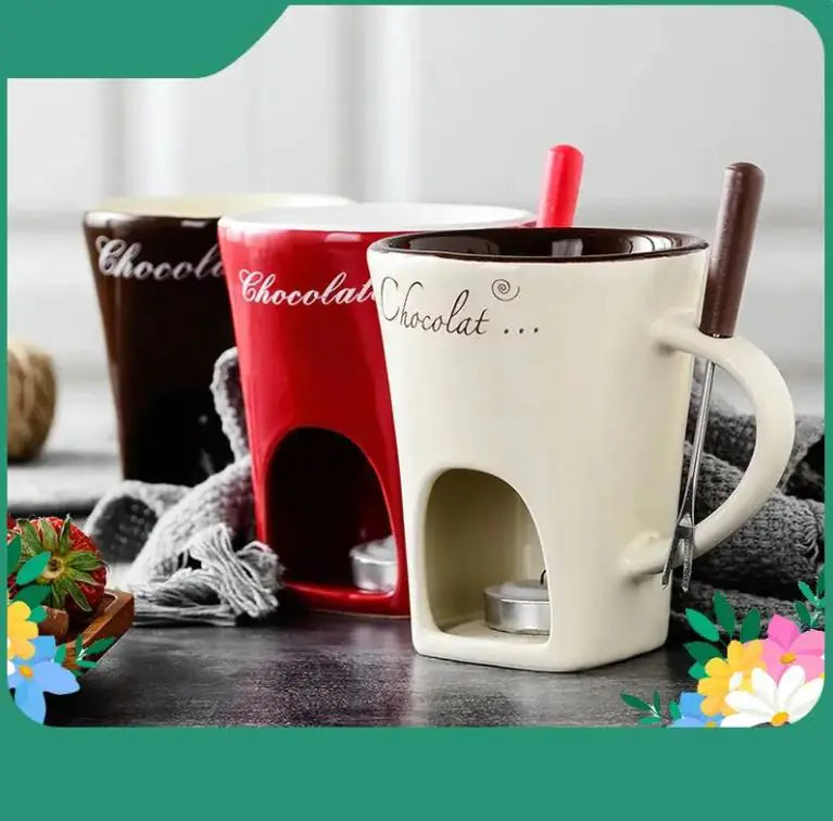 Ceramic Chocolate Cheese Ice Cream Hot Pot Mug WEM Support (www.WEM.support)