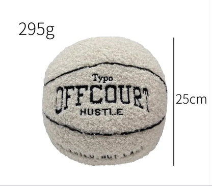 Basketball Pillow Plush Doll WEM Support (www.WEM.support)