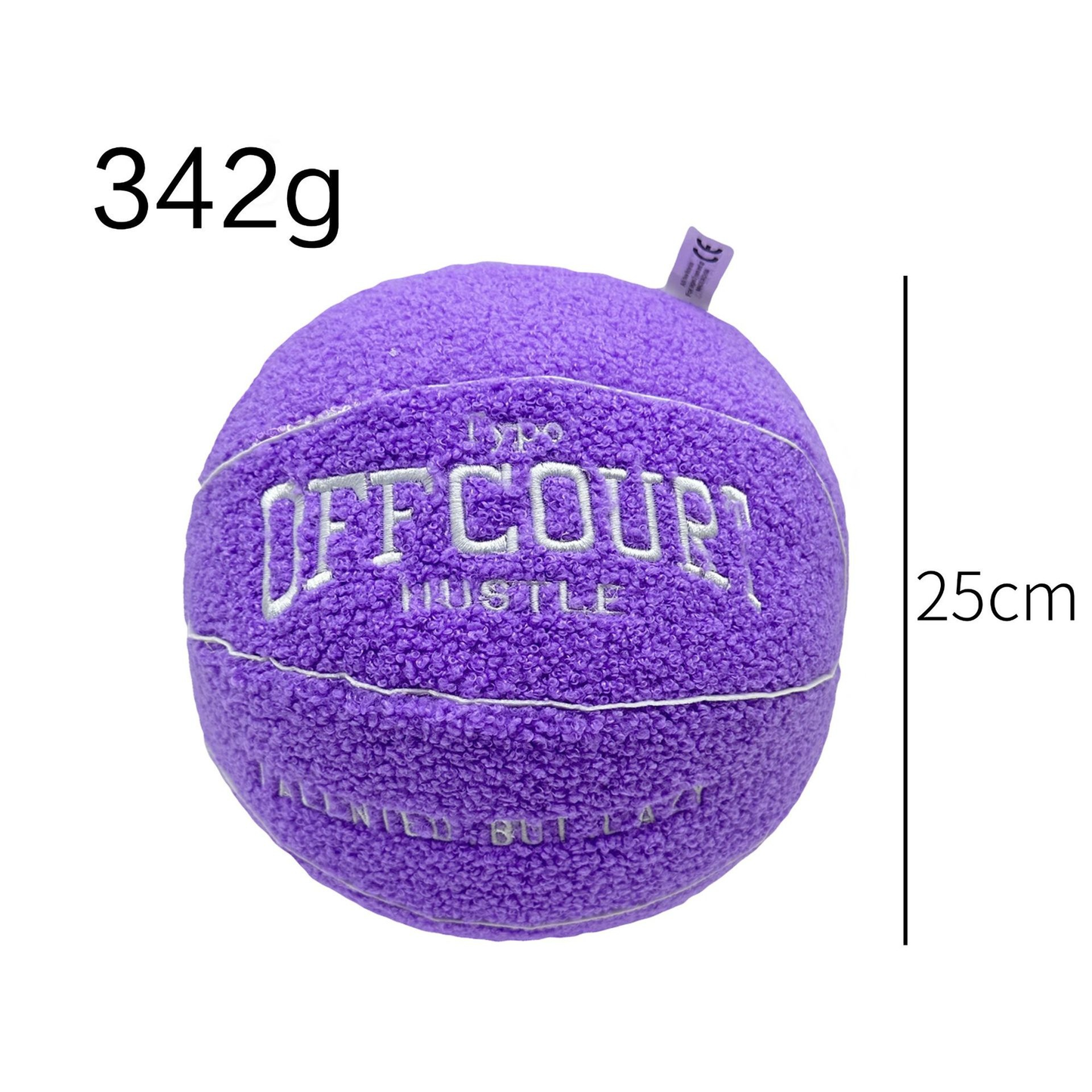 Basketball Plush Toy WEM Support (www.WEM.support)