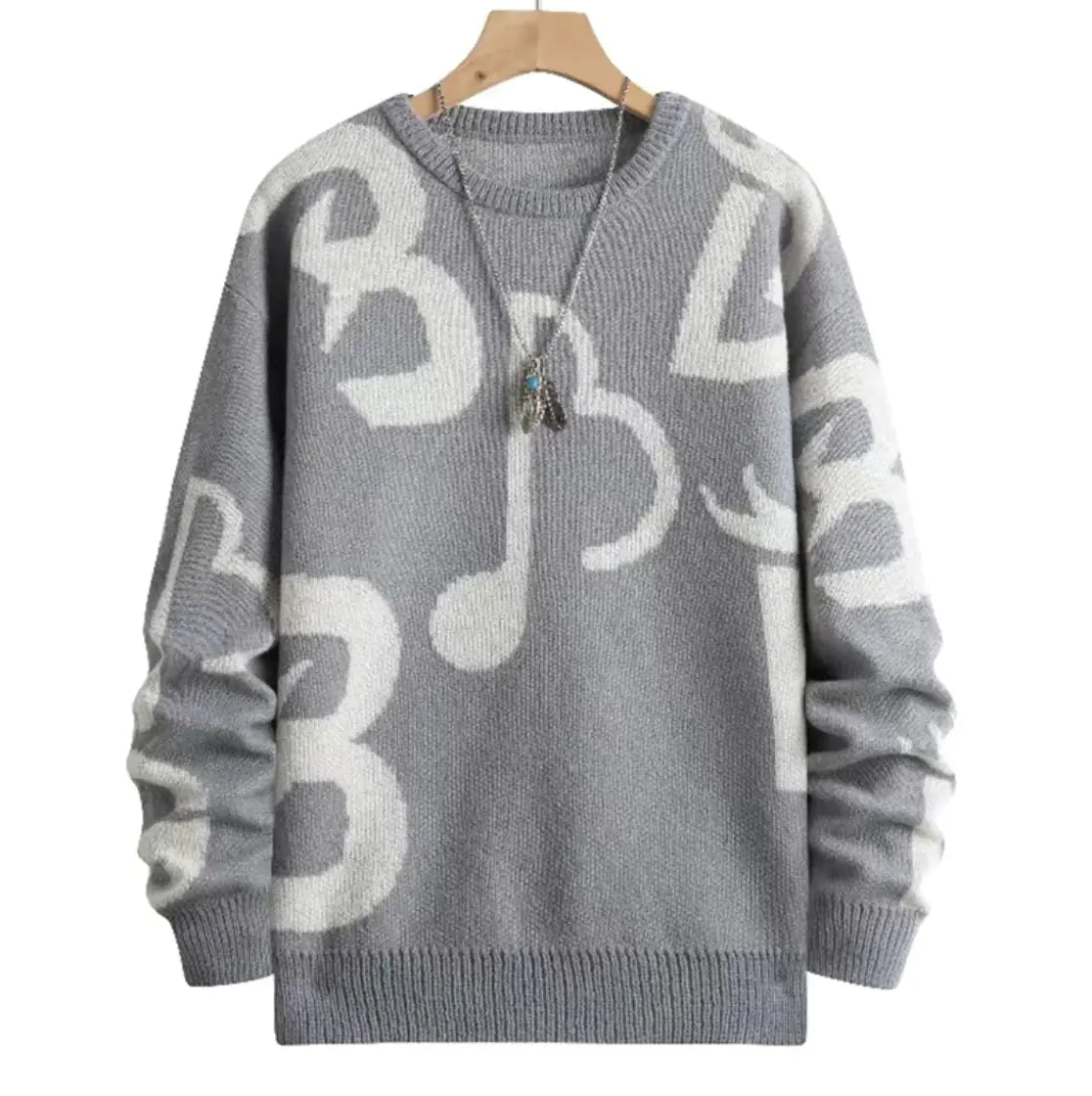 Jacquard Thickened Bottoming Shirt Thermal Sweater WEM Support (www.WEM.support)