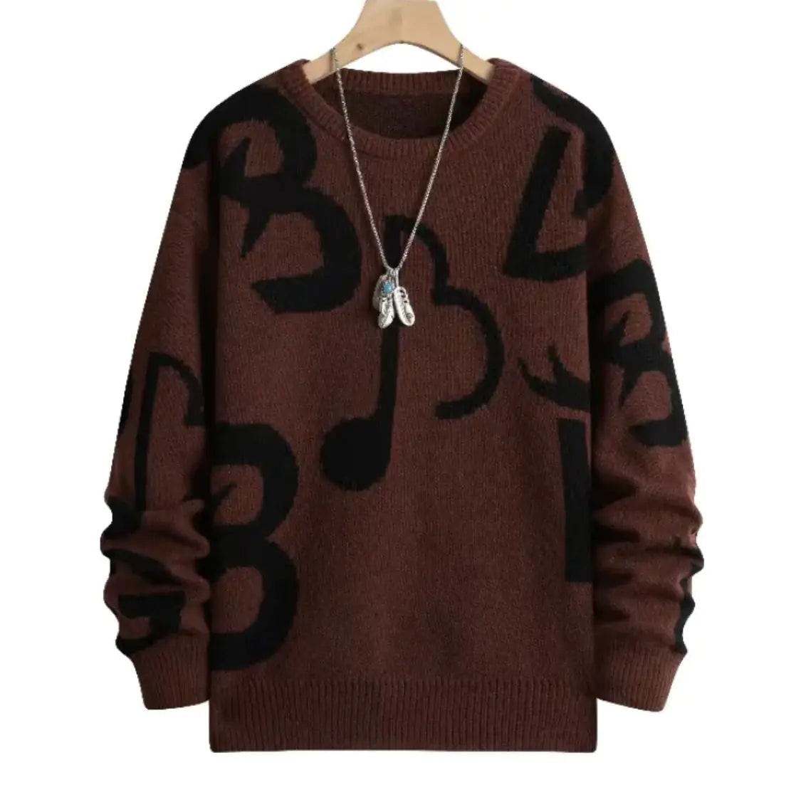 Jacquard Thickened Bottoming Shirt Thermal Sweater WEM Support (www.WEM.support)