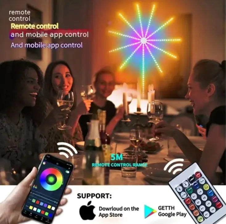 Led Magic Color Bluetooth Voice-activated Music Ambience Light WEM Support (www.WEM.support)