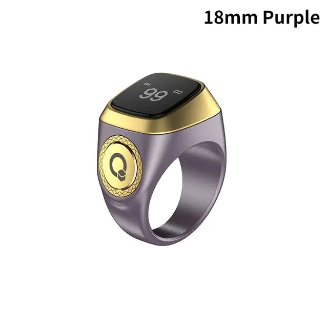 Smart Bluetooth Tasbih Ring For Muslims WEM Support (www.WEM.support)