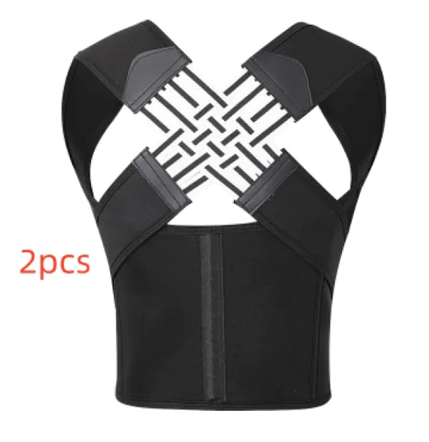 Posture Align Unisex Back Support & Chest Lift Brace WEM Support (www.WEM.support)