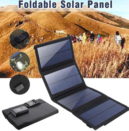 Foldable Solar Panel Charger WEM Support (www.WEM.support)