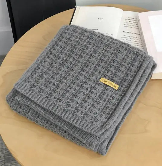 Knitted Scarf WEM Support (www.WEM.support)