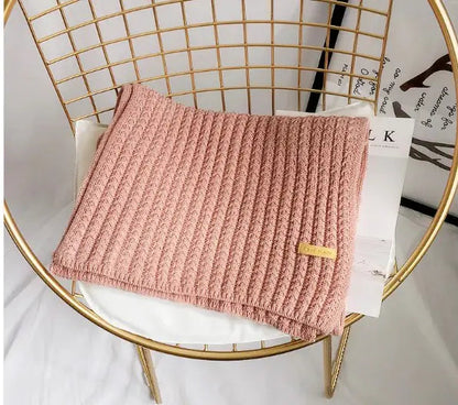 Knitted Scarf WEM Support (www.WEM.support)